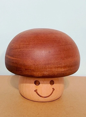 创意木制儿童玩具节日礼物男女朋友八音乐盒摆件一蘑菇精灵