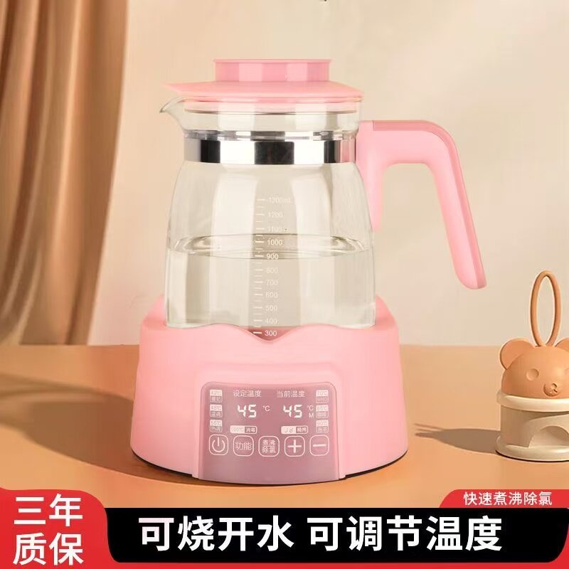 索仁玻璃电水壶全自动恒温调奶器
