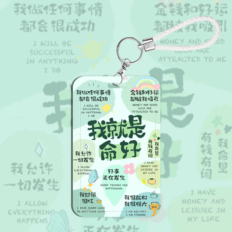 我就是命好适用Tesla特斯拉卡片钥匙套饭卡公交门禁工牌NFC钥匙卡