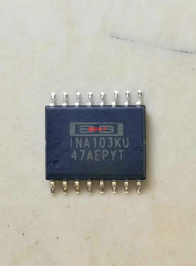 集成IC电路芯片INA103KU   INA103  SOP16原装拆机质量保证