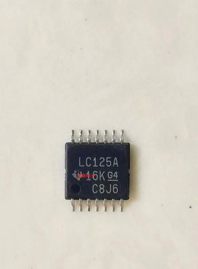 SN74LVC125APWR LC125A 74LVC125APW TSSOP14 线路驱动器