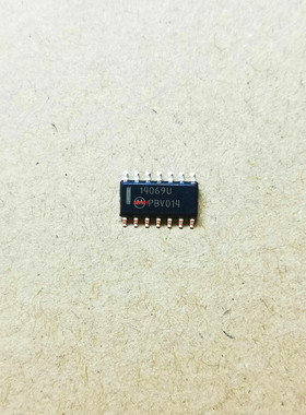 集成IC电路芯片14069U MC14069UBDR2G MC14069U ON/SOP-14  14069
