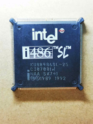 集成IC电路芯片KU80486SL-25  KU80486  QFP原装拆机质量保证