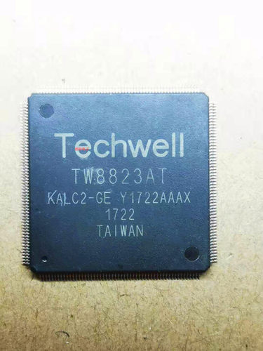 集成IC电路芯片TW8823AT  TW8823  QFP原装拆机质量保证