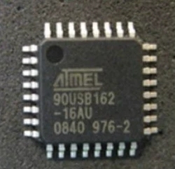 集成IC电路芯片AT90USB162-16AU AT90USB162 QFP32原装拆机
