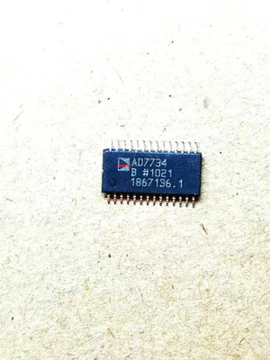 集成IC电路芯片AD7734BRU  AD7734  TSSOP原装拆机质量保证