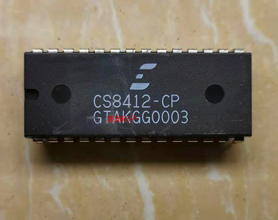 集成IC电路芯片CS8412-CP  CS8412  DIP原装拆机质量保证
