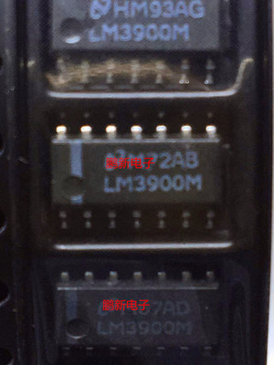 集成IC电路芯片LM3900M  LM3900D  LM3900  SOP14原装拆机