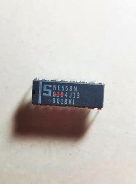 集成IC电路芯片NE558N  NE558  DIP原装拆机质量保证