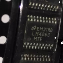 集成IC电路芯片LM4863MT LM4863MTE TSSOP原装拆机质量保证