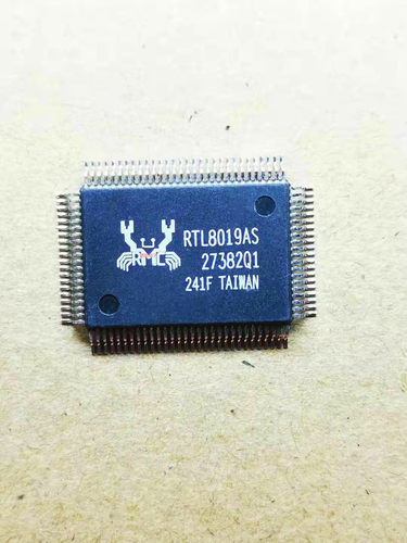 集成IC电路芯片RTL8019AS  RTL8019  QFP原装拆机质量保证
