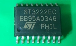 集成IC电路芯片ST3222EC   ST3222  SSOP原装拆机质量保证
