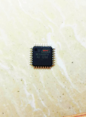 集成IC电路芯片ATMEGA88PA-20AU   ATMEGA88  QFP原装拆机
