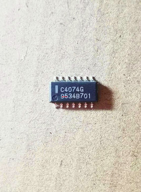 集成IC电路C4074G SOP-14 UPC4074G 运算放大器芯片原装拆机