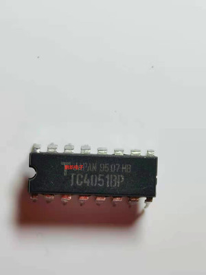 集成IC电路芯片TC4051BP TC4051  DIP原装拆机质量保证