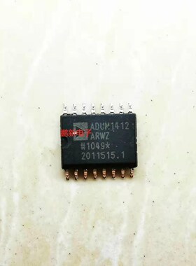 集成IC电路芯片ADUM1412ARWZ-RL   ADUM1412  SOIC16原装拆机