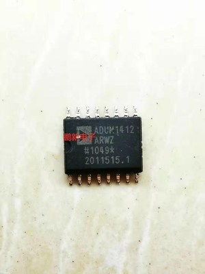 集成IC电路芯片ADUM1412ARWZ-RL   ADUM1412  SOIC16原装拆机