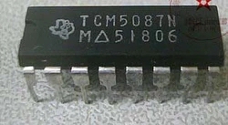 集成IC电路芯片TCM5087N  TCM5087  DIP原装拆机质量保证