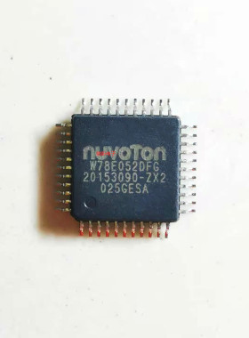 集成IC电路W78E052 W78E052DFG QFP44 微控制器芯片原装拆机