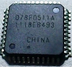 D78F0511A  D78F0511  QFP44