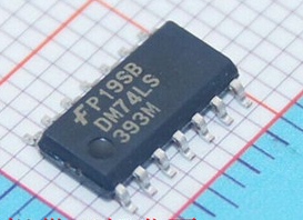 DM74LS393MX 贴片SOP  74LS393  LS393    NS  PHI  MOT  TI