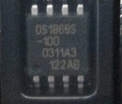 集成IC电路芯片DS1869S-010  DS1869S  DS1869  SOP8原装拆机