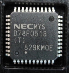 UPD78F0513T/R/S   UPD78F01513  D78F0513  QFP44