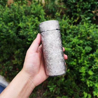 内外纯钛保温杯小容量220ML便携迷你口袋杯男女真空泡茶礼品钛杯