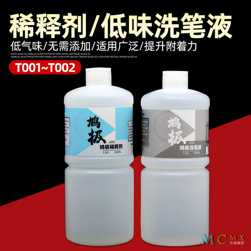 鸠极漆稀释剂/低味军事模型高达