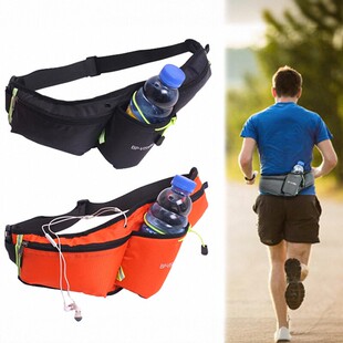 户外多功能健身马拉松跑步腰包运动水壶装 备登山手机男女骑行夜跑