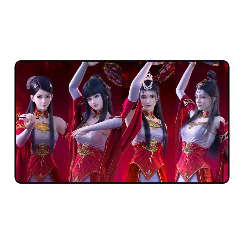 墓王之王鼠标垫定制林水瑶寒千落千亦膤沐雪离动漫周边超大桌垫