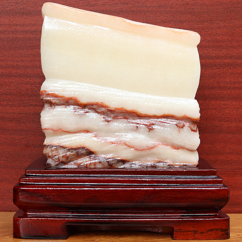 天然石材奇石摆件猪肉石五花肉桌面装饰雕刻石17*18*5cm2992g摆件,饰品/流行首饰/时尚饰品新,摆件,淘宝优惠券,粉丝福利购,淘宝优惠卷