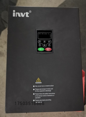 英威腾变频器中压660V 75KW CHV100-75G-6库存全新没有包装实物