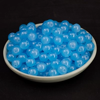 50 кусков 8 мм небо голубая нефрита