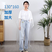 一次性烫染发围布理发店专用塑料披肩加厚防水免洗防护美发工具