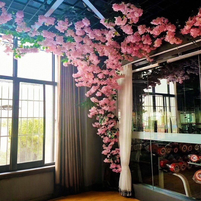 樱花树仿真花树枝婚庆桃花树
