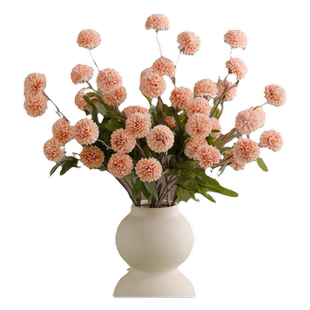 绣球花蒲公英仿真花秋色干花束假花家居装饰餐桌客厅摆件摆设插花