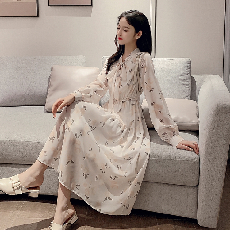 加绒加厚连衣裙保暖修身气质冬裙新款女中长款韩版学生长裙小个子|ruв категории Женская одежда, платье - от Buy2taobao.com для оказания профессиональной услуги покупки агента Taobao