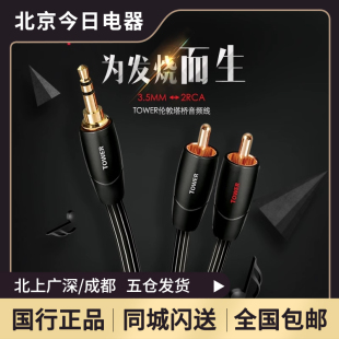 audioquest/美国线圣 伦敦塔桥长青浮桥发烧级HIFI高保真音频线一