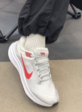 Nike Zoom Structure 24 男款灰色公路柔软低帮跑步鞋 DA8535-010