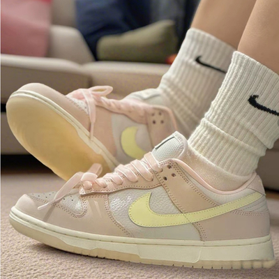 NIKE耐克 DUNK LOW PRM男女复古低帮舒适运动休闲板鞋FB7910-601
