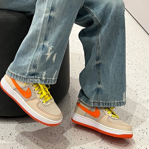 NikeAir Force 1 Low男女同款浅棕色舒适百搭低帮板鞋 IB7725-126