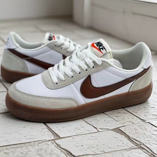 432997 Nike 130 白褐舒适百搭低帮板鞋 Leather男款 Killshot