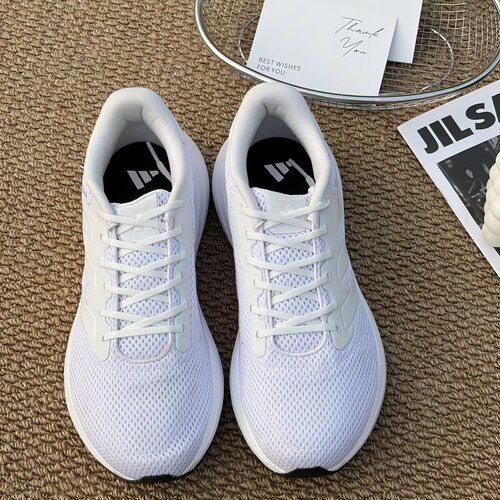 Adidas Response Runner U男女同款白色潮流百搭低帮跑步鞋IH6101