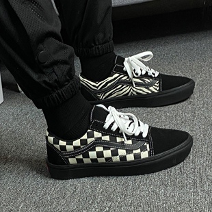 Vans ComfyCush Old Skool 男女同款百搭耐磨低帮板鞋VNOA3WMA17Q
