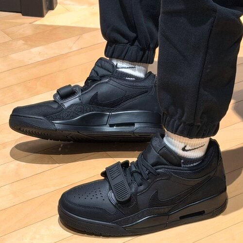 Jordan Air Jordan Legacy 312男款黑色低帮复古篮球鞋IQ9784-001
