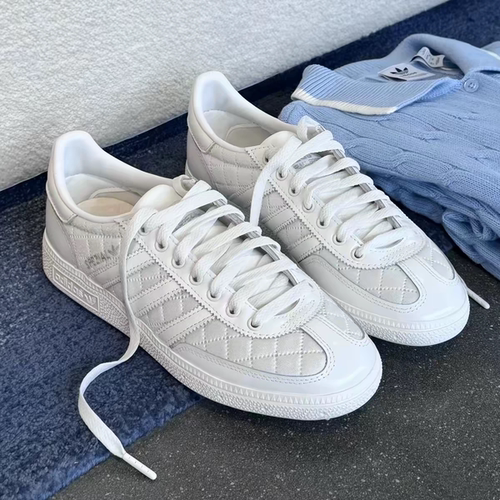 Adidas originals HANDBALL SPEZIAL男女同款白色低帮板鞋 KJ0854