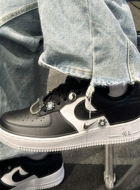 Nike Air Force 1 07 PRM 男子复古休闲银扣低帮板鞋 DA8571-001