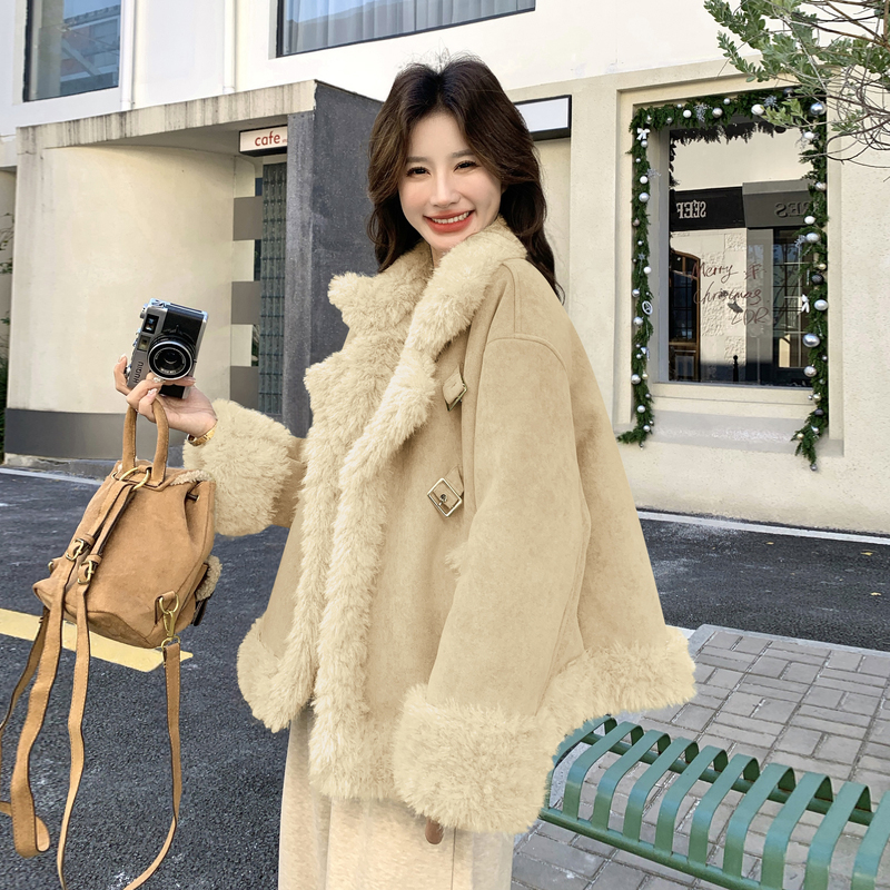 【首发有货】皮毛一体外套2C115-2380-P215-K318