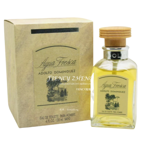 Aqua Fresca by Adolfo Dominguez 4.0 fl oz - 120 ml EDT 淡香